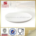 Conjuntos de mesa de comedor por mayor, placa de esmalte y tazón, plato de sopa de porcelana